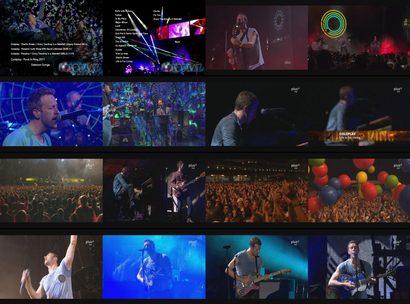 dvd coldplay rockinring