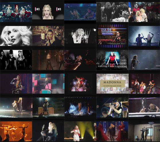 dvd mdna tour tel aviv peq