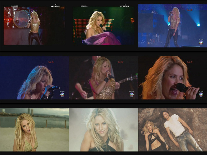 dvd shakira rock