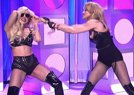 Madonna e Lady Gaga no Saturday Night Live