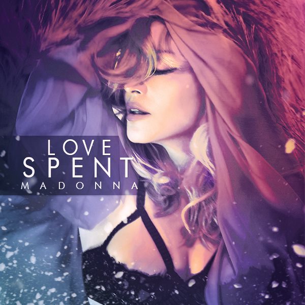 Madonna - MDNA - Love Spent - Single Cover